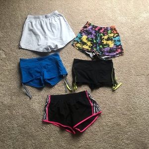 Shorts Bundle—5 Pairs, Size XS and S